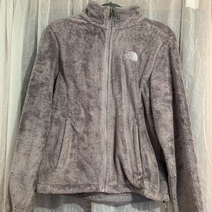 Grey North Face jacket